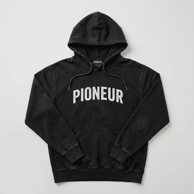 Vintage Wash Hoodie Flat Lay